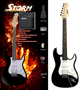 Voir la fiche STORM PACK ST 350  BLACK + AMPLI 10 W + ACCORDEUR