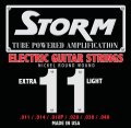 Voir la fiche STORM CORDES ELECTRIQUE  EXTRA LIGHT 