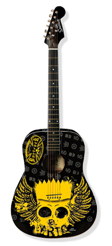 Guitare Folk/Western SIMPSONS ACOUSTIQUE BARTROCK 610003 