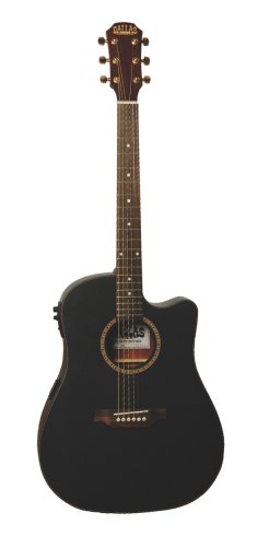 Guitare Folk/Western DALLAS D35CEQBKSAT 