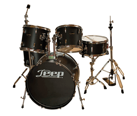 Batterie & Percu DEEP BATTERIE GC57 SATINE + CYMBALES ORION 