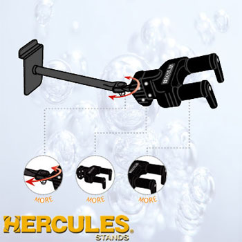 Accessoires SUPPORT GUITARE HERCULES GSP40SB 
