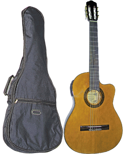 Guitare Classique ISPANA PAN35CEQBAG 