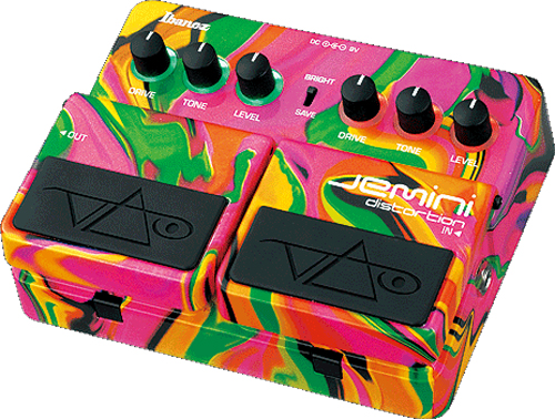 Effets Instruments IBANEZ JEMINI Steve VAI overdrive 
