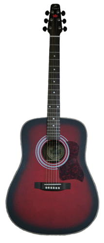 Guitare Folk/Western JM FOREST D120REDSAT 