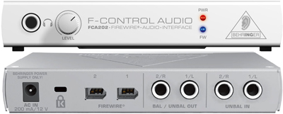 Synth�s & Home studio BEHRINGER FCA202 