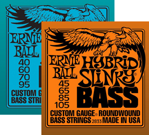 Accessoires ERNIE BALL CORDES GUITARES BASSES 
