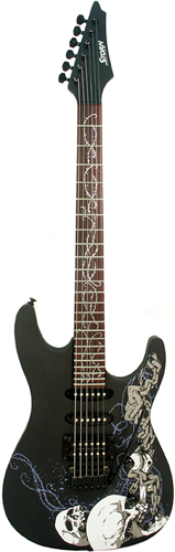 Guitare Electrique STORM SA254DEATH/BAG 