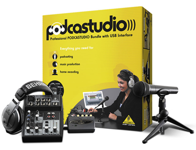 Synth�s & Home studio BEHRINGER PODCASTUDIO USB 