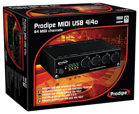 Synth�s & Home studio PRODIPE HILPRO4I4O 