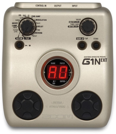 Effets Instruments ZOOM G1N 