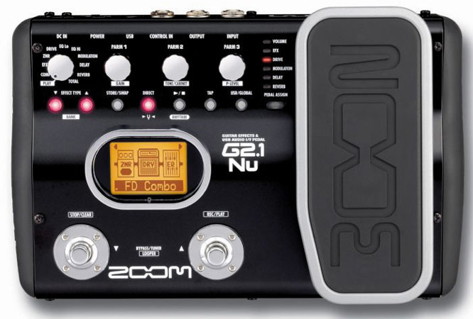 Effets Instruments ZOOM G2.1NU 