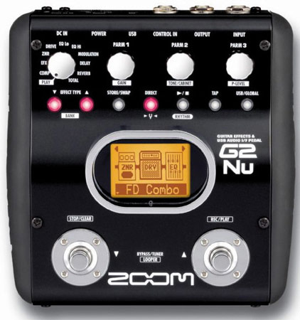 Effets Instruments ZOOM G2NU 