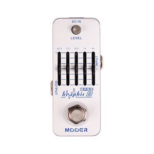 Effets Instruments Pdale MOOER Graphic B (5-Band Bass Equalizer Pedal) 