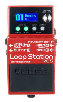 Effets Instruments Boss loop station RC5 