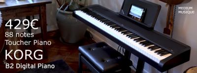 Claviers & Pianos KORG B2 NOIR  