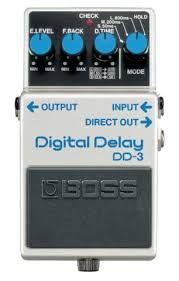 Effets Instruments Boss digital dilay DD3 