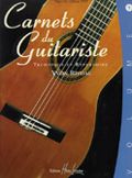 Librairie musicale CARNETS DU GUITARISTE VOL 1 