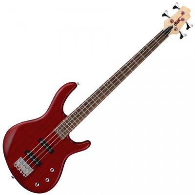 Guitare Basse CORT ACTION BASS ACTJJOPBC BORDEAUX PORES OUVERTS 