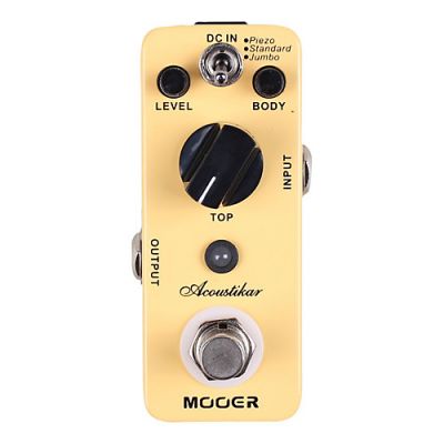 Effets Instruments Pdale MOOER Acoustikar (Acoustic Guitar Simulator) 