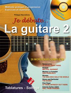 Librairie musicale JE DEBUTE LA GUITARE VOL2 CD 
