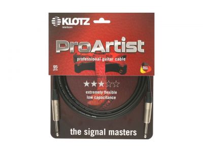Accessoires KLOTZ  PRO ARTIST câble professionnel guitare  PRO ARTIST 6M 