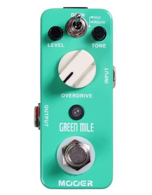 Effets Instruments Pdale MOOER Green Mile (Overdrive Pedal) 