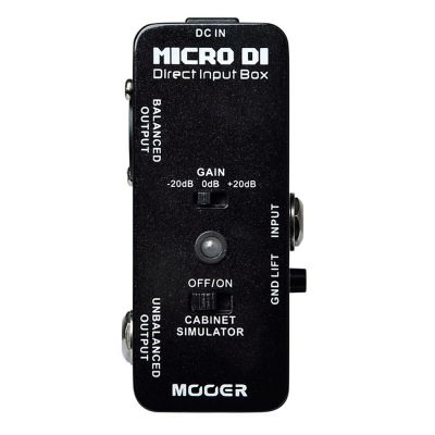 Effets Instruments Pdale Micro DI (Direct Box) 