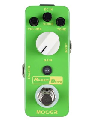 Effets Instruments Pdale MOOER Rumble drive (Distortion) 