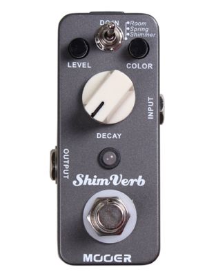 Effets Instruments Pdale MOOER ShimVerb (Digital Reverb Pedal) 