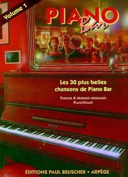 Librairie musicale PIANO BAR VOL 1 