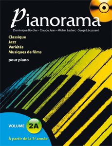Librairie musicale PIANORAMA VOL 2A 