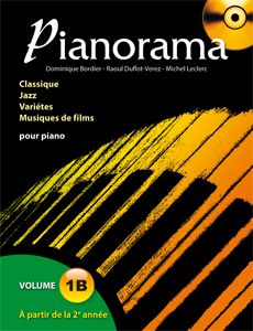 Librairie musicale PIANOARAMA VOL 1B 