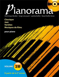 Librairie musicale PIANORAMA VOL 2B 