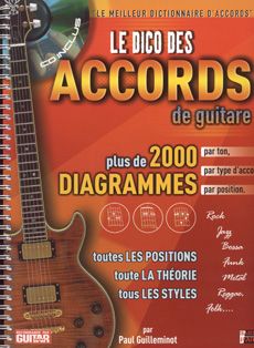 Librairie musicale Le dico des 2000 accords de guitare 