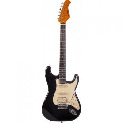 Guitare Electrique Prodipe Strato Noir ST83RA BLK 