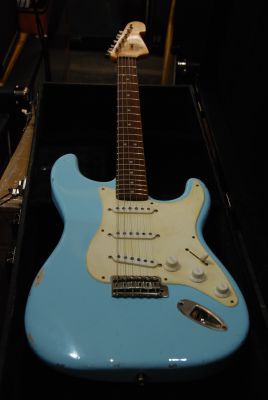 Guitare Electrique MAYBACH STRADOVARI S61 CADDY BLUE AGED 