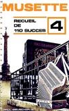 Librairie musicale 110 SUCES MUSETTE VOL4 