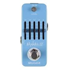 Effets Instruments Pdale MOOER Graphic G (5-Band Guitar Equalizer Pedal) 