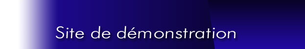 Bienvenue sur notre site de d�monstration revedeurs